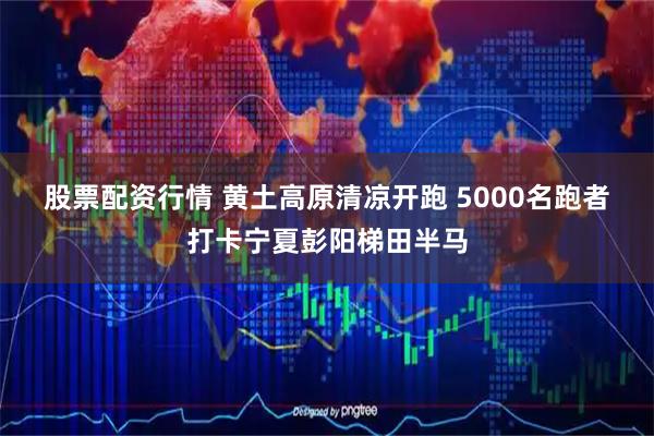 股票配资行情 黄土高原清凉开跑 5000名跑者打卡宁夏彭阳梯田半马